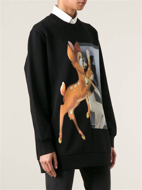 bambi sweater givenchy|givenchy hoodie.